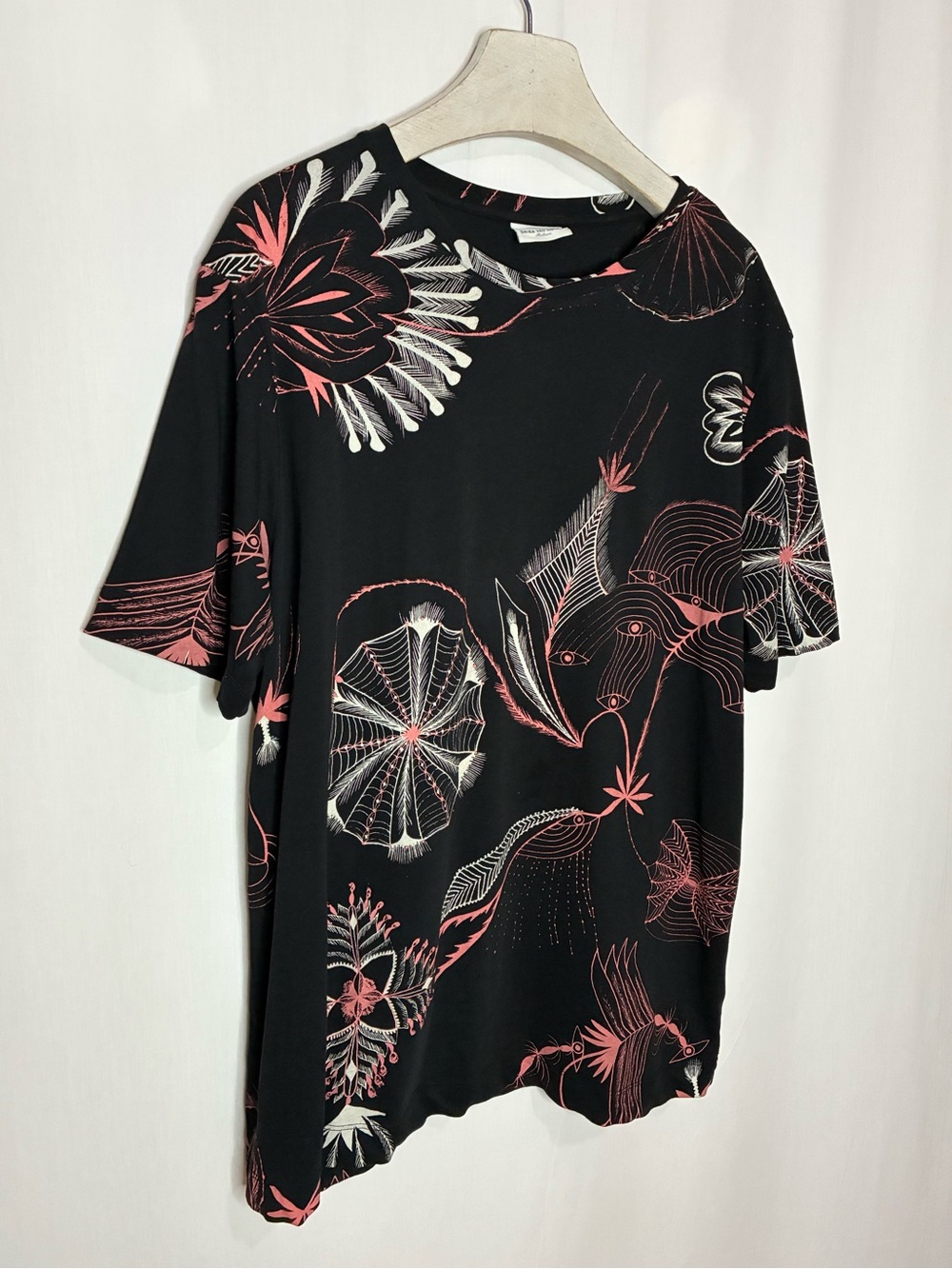 Dries Van Noten Abstract Print Relaxed Fit T-Shirt